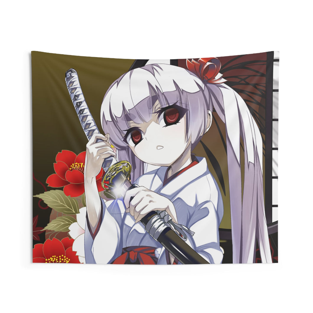 Anime Armed Girl's Machiavellism Indoor Wall Tapestry