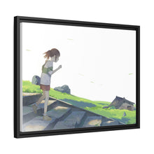 Load image into Gallery viewer, Anime Spirited Away Canvas Framed Art Print
