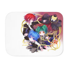 Load image into Gallery viewer, Assassination Classroom Koro-sensei, Karma Akabane, Nagisa Shiota, Kaede Kayano Sherpa Blanket
