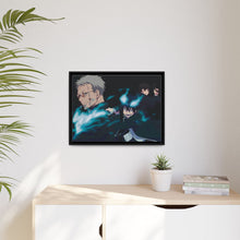 Load image into Gallery viewer, Blue Exorcist Canvas Framed Art Print
