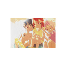 Load image into Gallery viewer, Fairy Tail Natsu Dragneel, Erza Scarlet, Gray Fullbuster Rug

