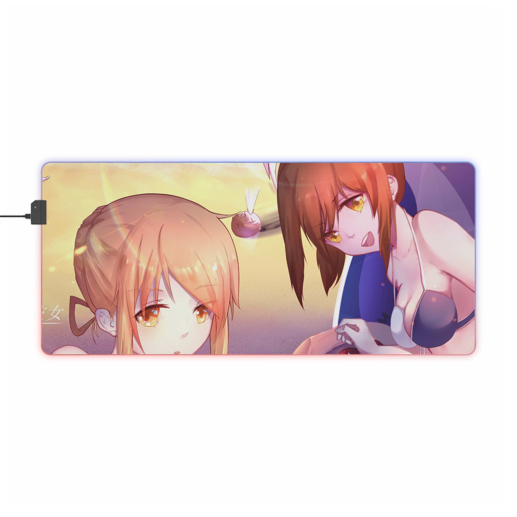 Sakurasou No Pet Na Kanojo RGB LED Mouse Pad (Desk Mat)