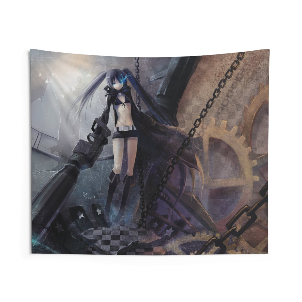 Black Rock Shooter Indoor Wall Tapestry