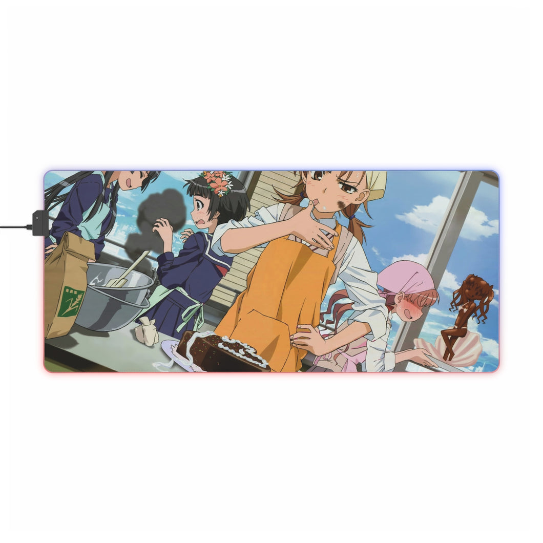 A Certain Scientific Railgun RGB LED Mouse Pad (Desk Mat)