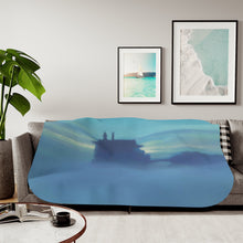 Load image into Gallery viewer, Anime Spirited Awayr Sherpa Blanket
