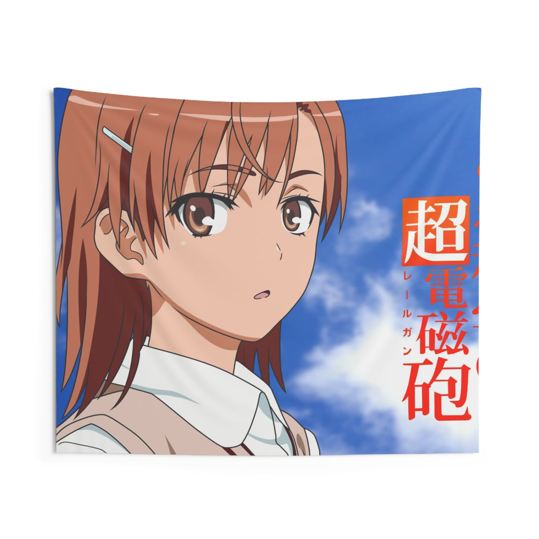 A Certain Scientific Railgun Indoor Wall Tapestry