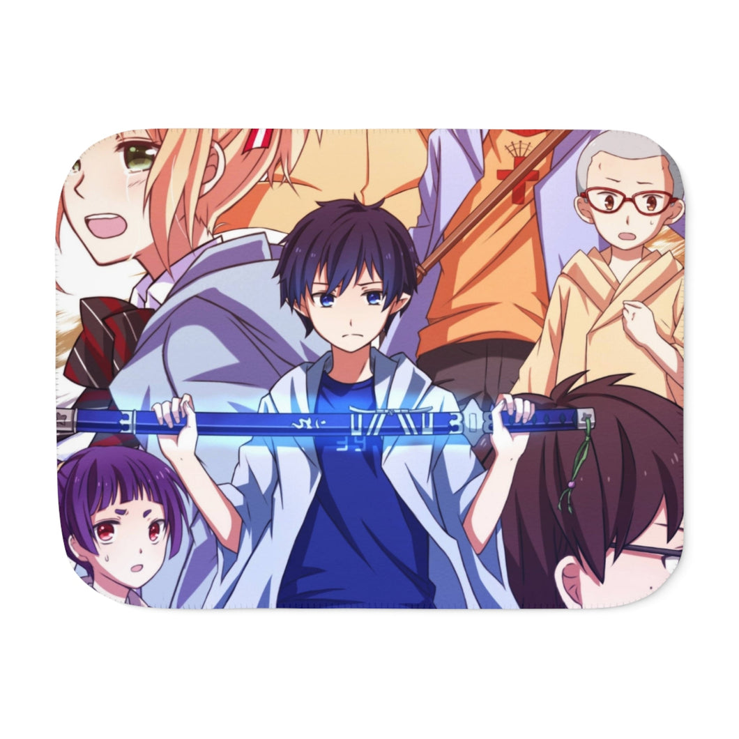 Blue Exorcist Rin Okumura Sherpa Blanket