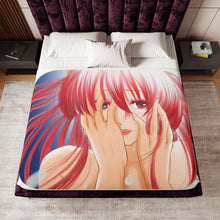 Load image into Gallery viewer, Anime Elfen Lied Sherpa Blanket
