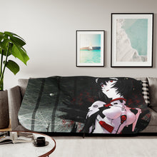 Load image into Gallery viewer, Anime Neon Genesis Evangelion Sherpa Blanket
