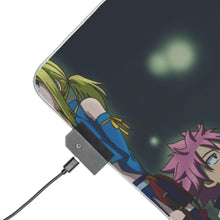 Load image into Gallery viewer, Fairy Tail Natsu Dragneel, Erza Scarlet, Gray Fullbuster, Lucy Heartfilia, Happy RGB LED Mouse Pad (Desk Mat)
