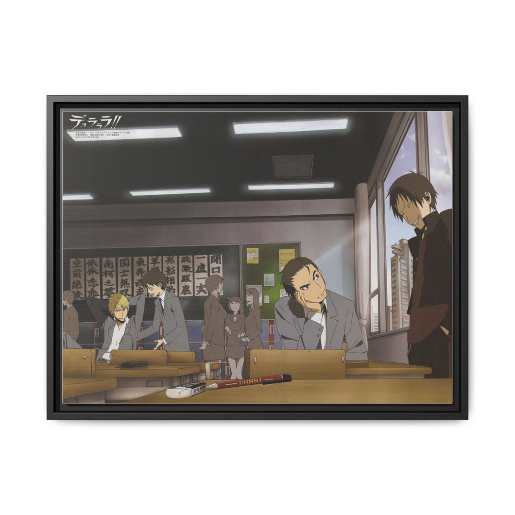 Anime Durarara!! Canvas Framed Art Print