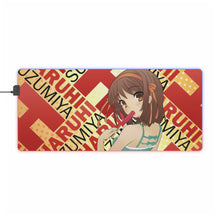 Load image into Gallery viewer, The Melancholy Of Haruhi Suzumiya RGB LED Mouse Pad (Desk Mat)
