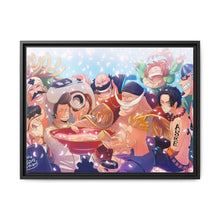 Load image into Gallery viewer, White Beard Pirate Canvas Framed Art Print
