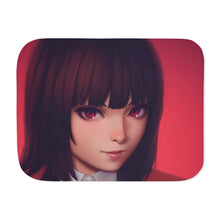Load image into Gallery viewer, Anime Kakegurui Sherpa Blanket
