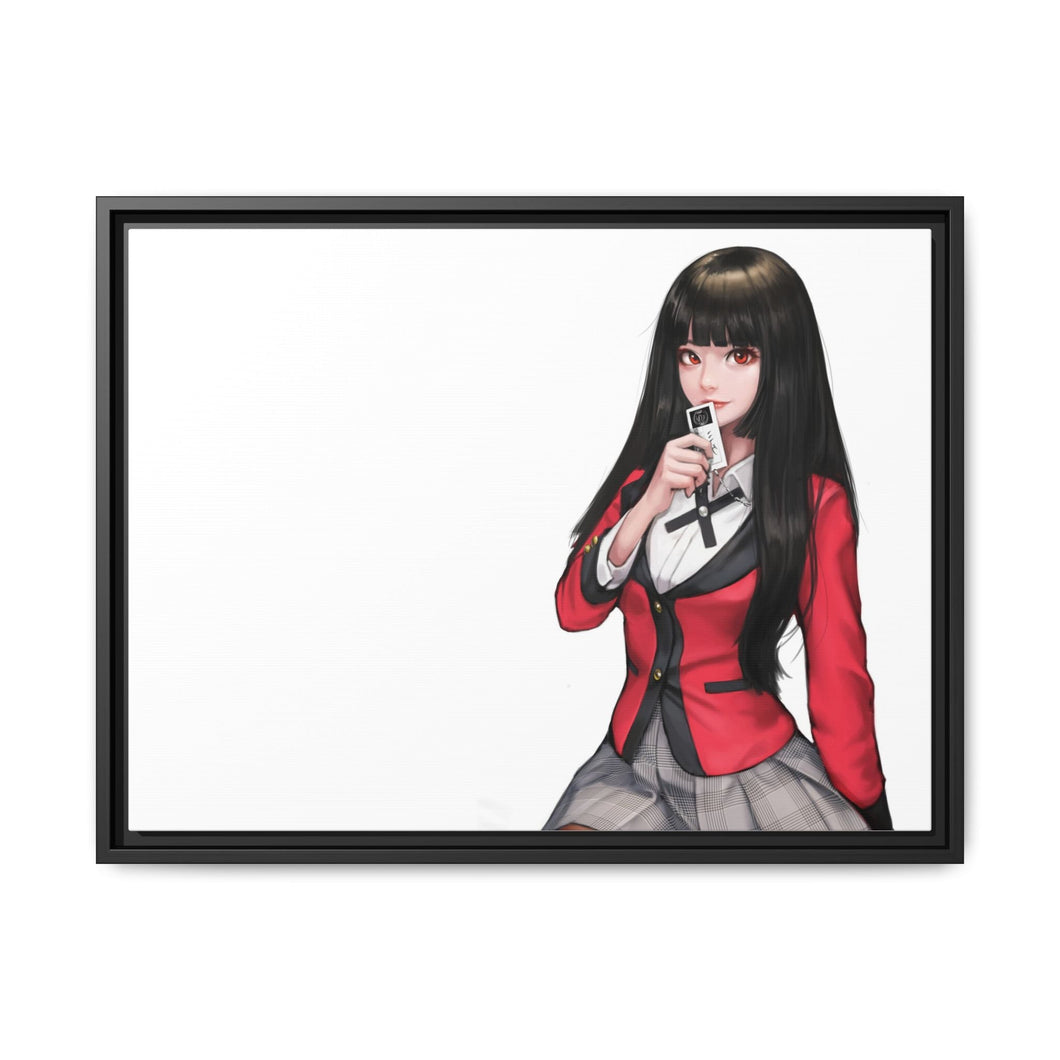 Anime Kakegurui Canvas Framed Art Print