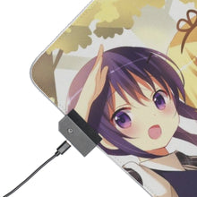 Load image into Gallery viewer, Is The Order A Rabbit? RGB LED Mouse Pad (Desk Mat)
