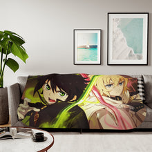 Load image into Gallery viewer, Anime Seraph of the End Sherpa Blanket
