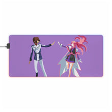 Load image into Gallery viewer, Mobile Suit Gundam Seed Destiny Minimalist Ver 2 RGB LED Mouse Pad (Desk Mat)
