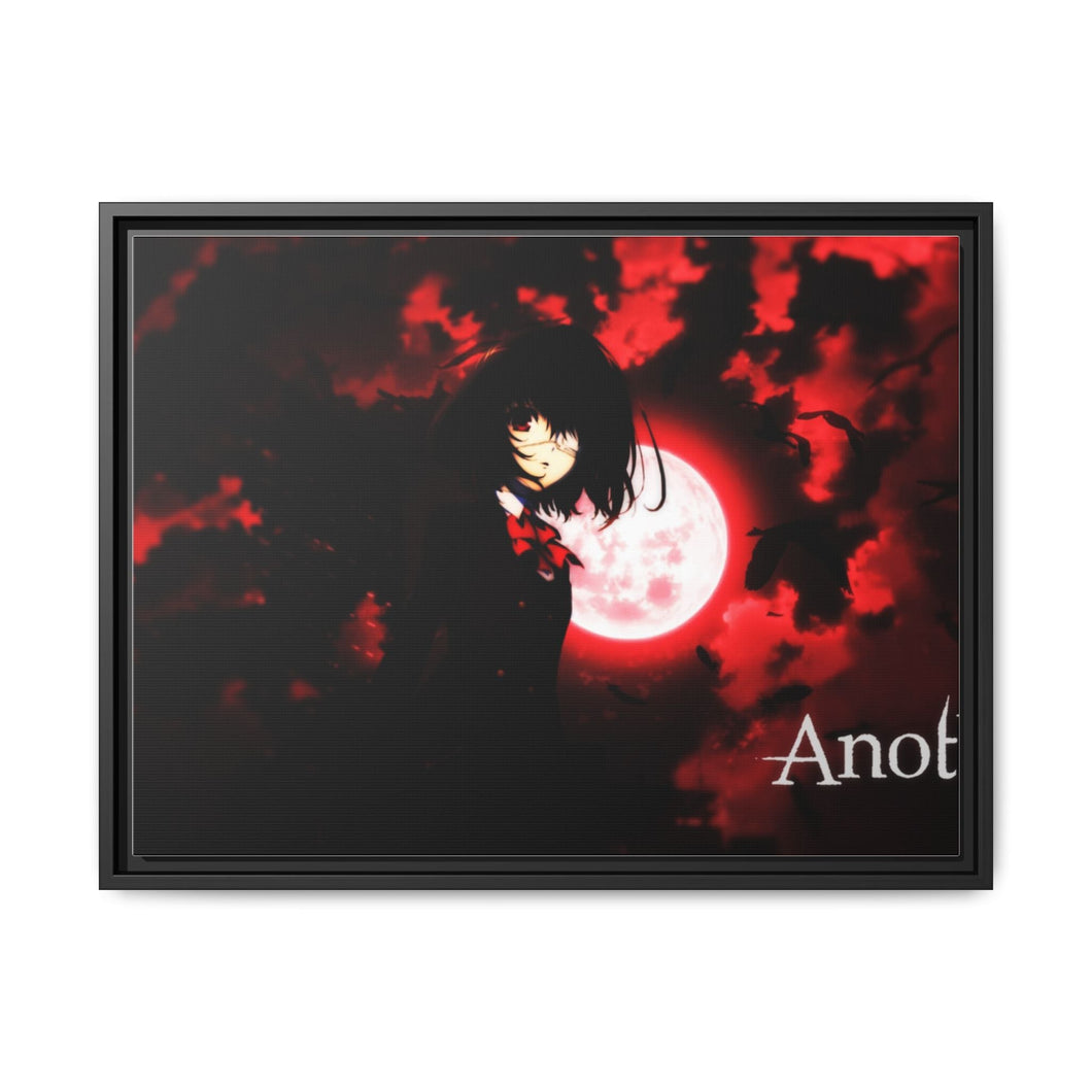 Another Mei Misaki Canvas Framed Art Print