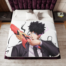 Load image into Gallery viewer, Solo Leveling Sherpa Blanket
