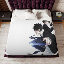 Load image into Gallery viewer, Shinya Kogami And Akane Tsunemori Together Sherpa Blanket
