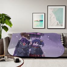 Load image into Gallery viewer, Yuuta and Rikka Sherpa Blanket

