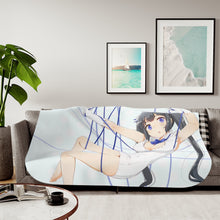 Load image into Gallery viewer, Is It Wrong to Try to Pick Up Girls in a Dungeon? Hestia Sherpa Blanket
