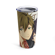 Load image into Gallery viewer, Free! Rin Matsuoka, Makoto Tachibana, Haruka Nanase Tumbler 20oz
