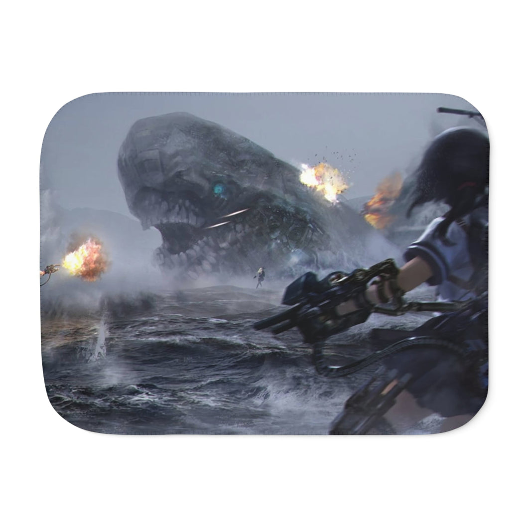 Anime Kantai Collection Sherpa Blanket