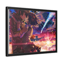 Load image into Gallery viewer, Taki and Mitsuha (Your Name) Canvas Framed Art Print
