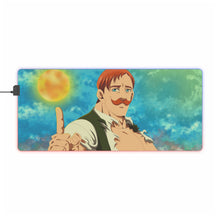 Load image into Gallery viewer, Escanor RGB LED Mouse Pad (Desk Mat)
