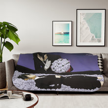 Load image into Gallery viewer, Black Butler Sherpa Blanket
