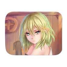 Load image into Gallery viewer, Is It Wrong To Try To Pick Up Girls In A Dungeon? Sherpa Blanket
