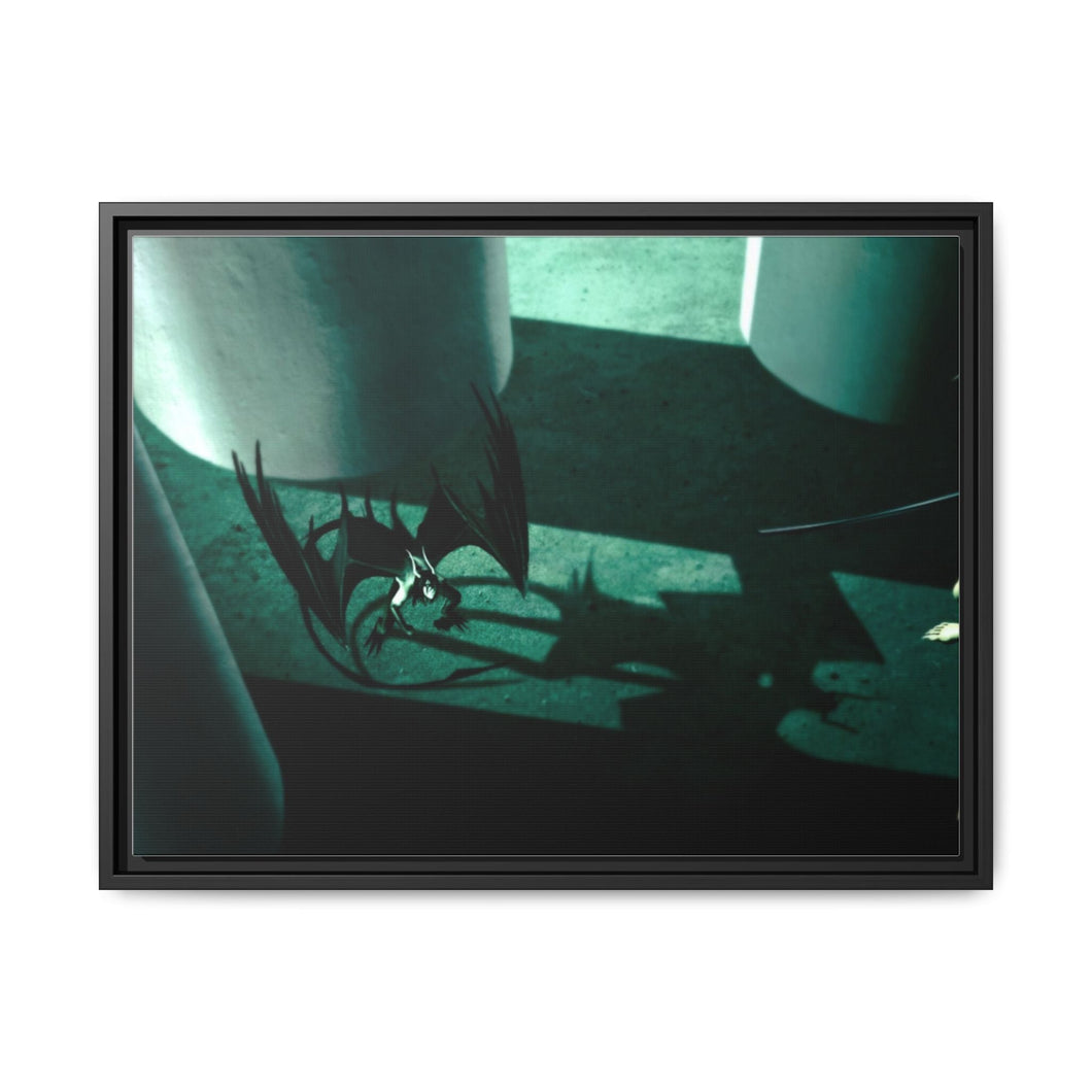 ichigo vs ulquiorra final battle Canvas Framed Art Print