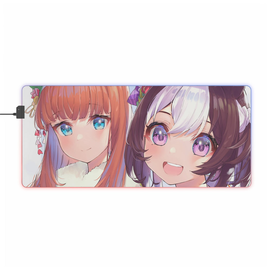 Uma Musume: Pretty Derby RGB LED Mouse Pad (Desk Mat)