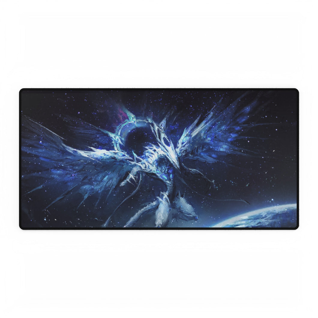 Deep-Eyes White Dragon Mouse Pad (Desk Mat)