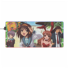 Load image into Gallery viewer, The Melancholy Of Haruhi Suzumiya RGB LED Mouse Pad (Desk Mat)

