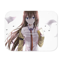 Load image into Gallery viewer, Makise Kurisu Sherpa Blanket
