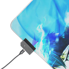 Load image into Gallery viewer, Blue Exorcist RGB LED Mouse Pad (Desk Mat)
