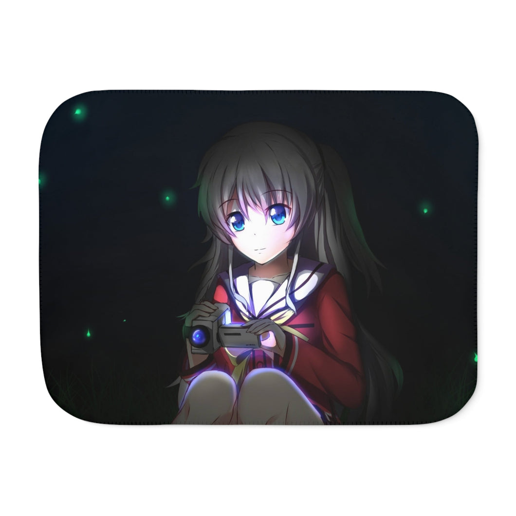 Nao Tomori With her camera Sherpa Blanket
