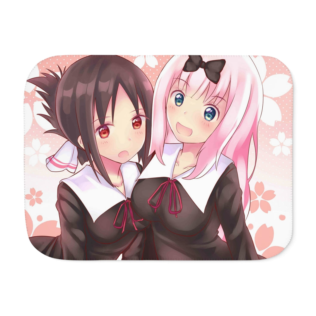 Kaguya and Chika Sherpa Blanket