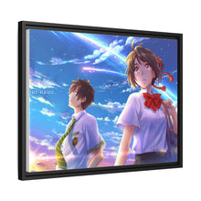 Load image into Gallery viewer, Your Name. Canvas Framed Art Print
