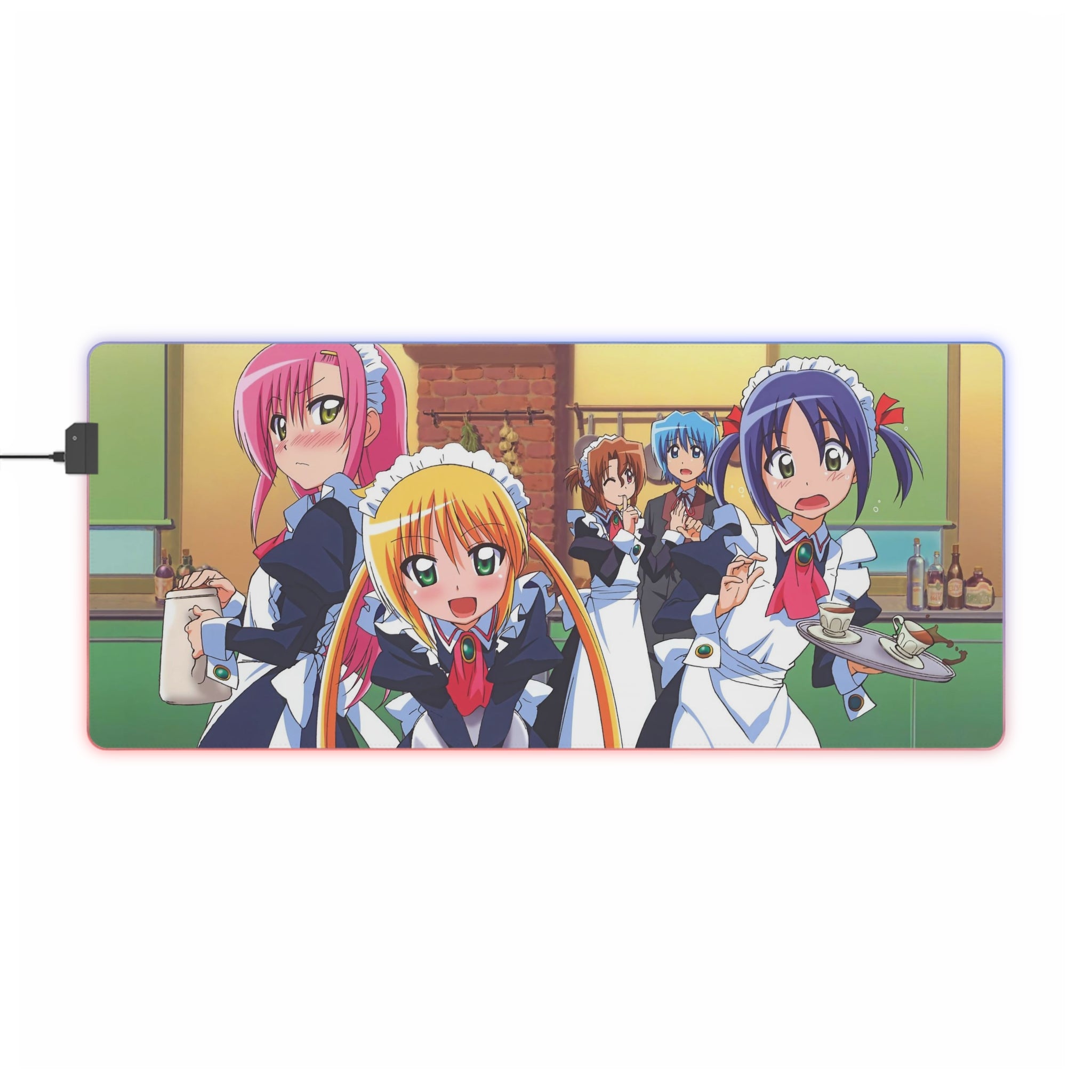 Hayate the Combat Butler RGB LED Mouse Pad (Desk Mat)