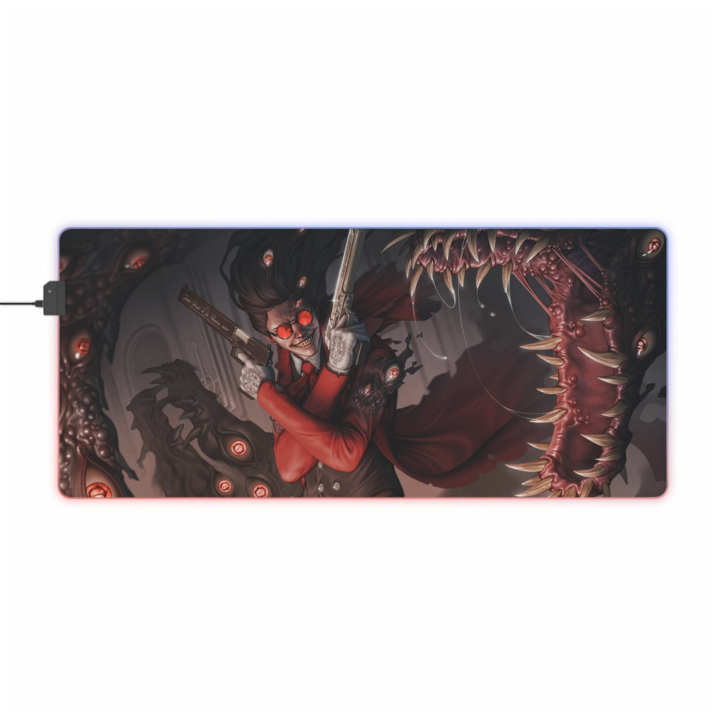 Hellsing Alucard RGB LED Mouse Pad (Desk Mat)