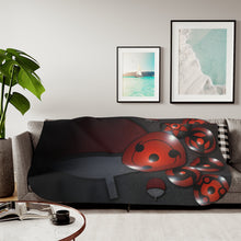Load image into Gallery viewer, Sharingans Sherpa Blanket
