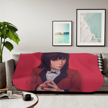 Load image into Gallery viewer, Kakegurui Yumeko Jabami Sherpa Blanket
