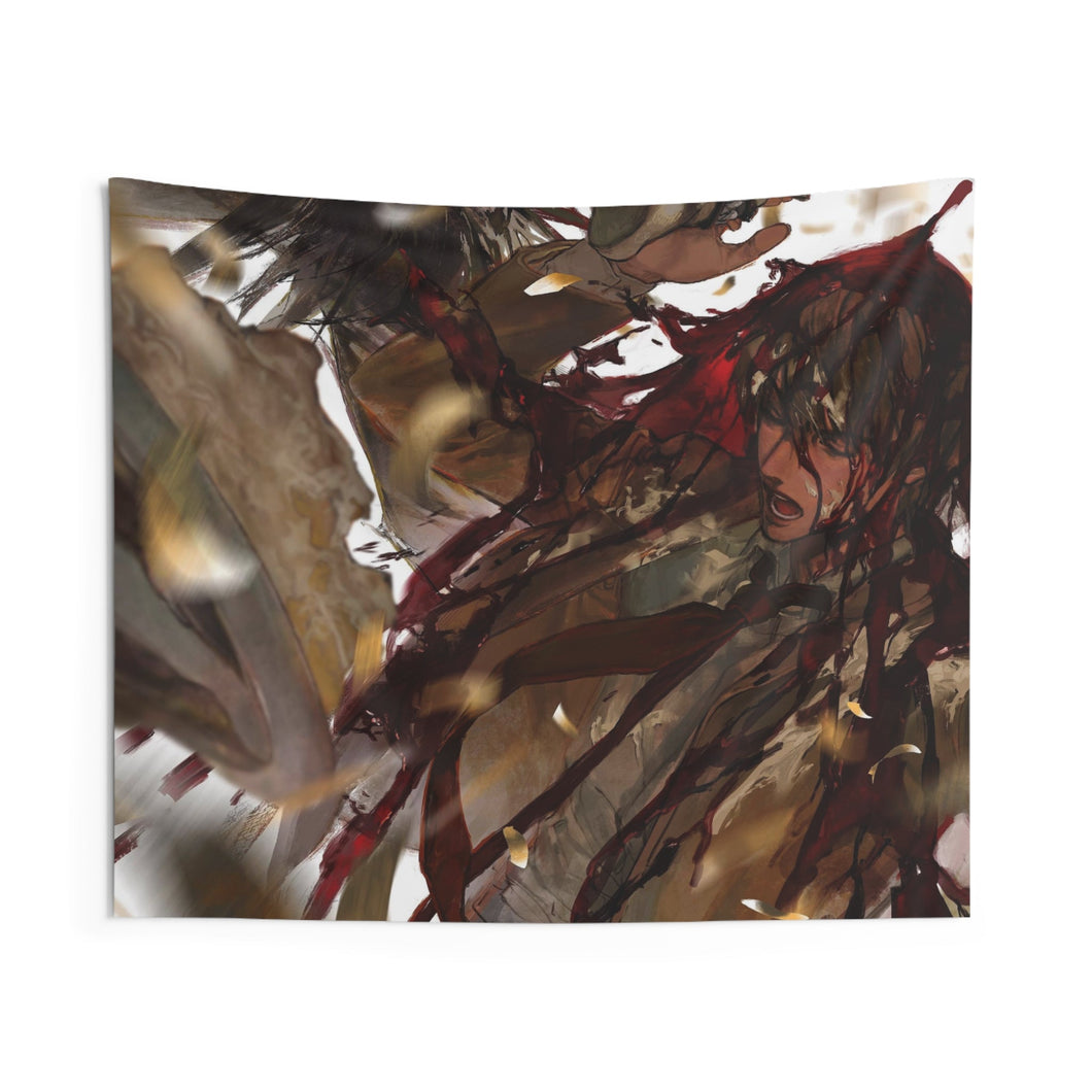 Death Note Light Yagami, Ryuk Indoor Wall Tapestry