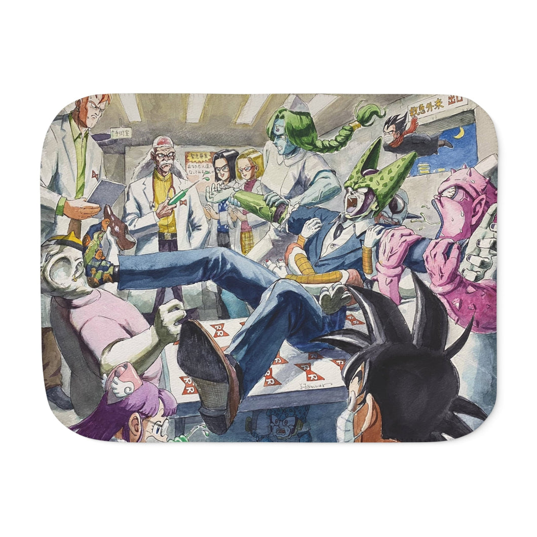Anime Dragon Ball Sherpa Blanket