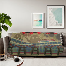 Load image into Gallery viewer, Ghibli Study 7 - Spirited Away Sherpa Blanket
