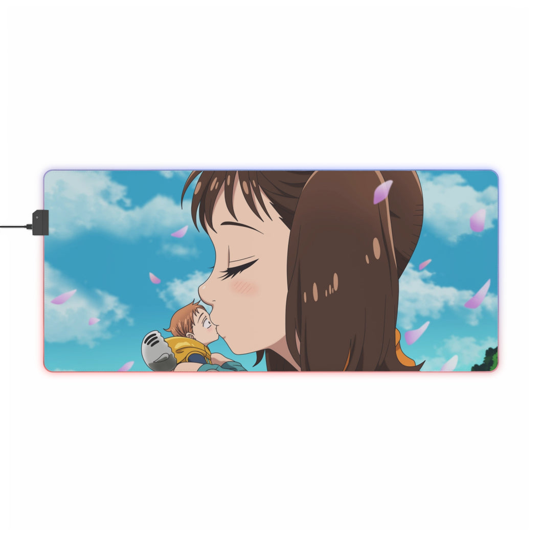 The Seven Deadly Sins King, Diane RGB LED Mouse Pad (Desk Mat)